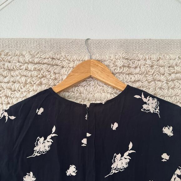 NWOT: Something Navy Easy Flirty Mini Dress - Picture 6 of 7